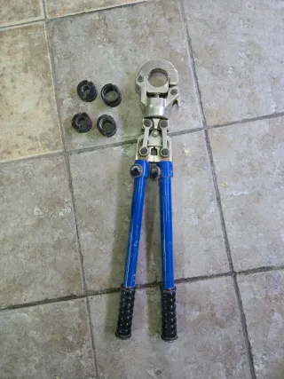 Prensa manual para tuberías