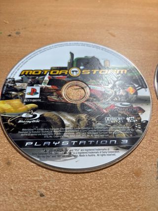 Lote 2 juegos PS3: MotorStorm y Lego Batman