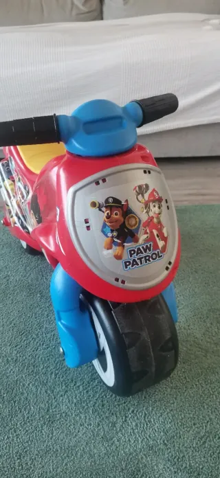 Moto correpasillos Paw Patrol