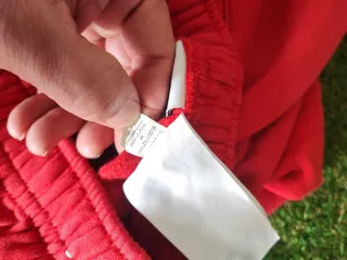 Pantaloncino Nike Rosso Tg. M 8/10
