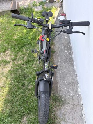 Bici Elettrica Argento Mini Max Fat