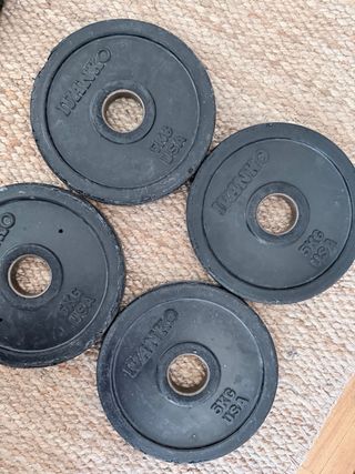 Discos de peso Ivanko 5 kg (4 unidades)