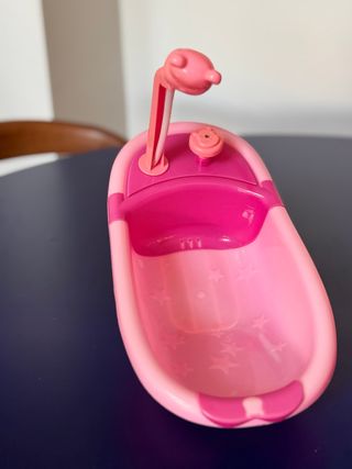 Lote carrito, sillita y bañera muñecas