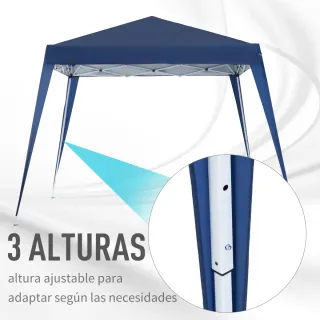 Carpa Plegable 3x3m Azul