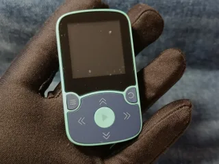 agptek Lettore mp3 Running 32GB blu