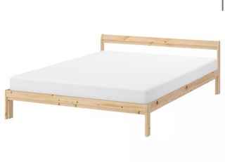 Cama doble de pino