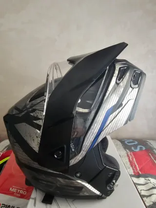 Casco Modular LS2 Negro Azul