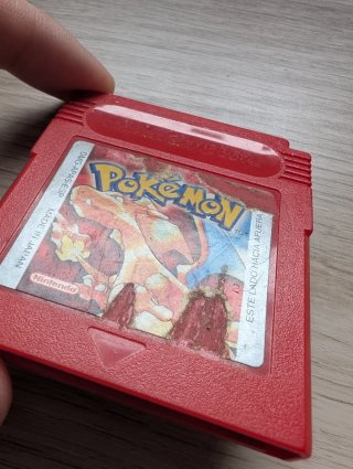 POKEMON ROJO GAME BOY ORIGINAL !!!