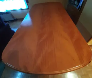 Mesa de madera extensible