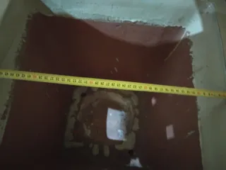 Tinaja o Macetero Cerámica Beige