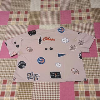 Camiseta Bershka S Estampada. Nueva
