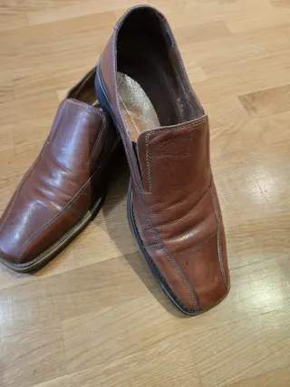 Zapatos de piel para hombre talla 41