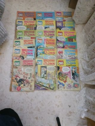 Mortadelo y Filemón. Olé Brug y Ed. B. 37 tebeos.