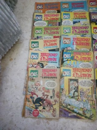 Mortadelo y Filemón. Olé Brug y Ed. B. 37 tebeos.