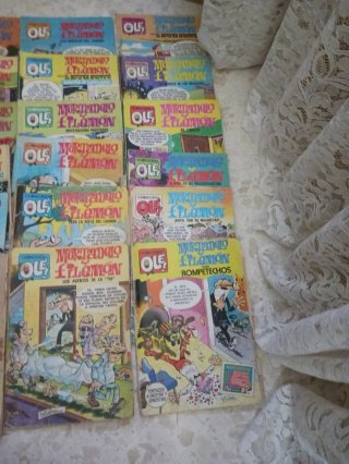 Mortadelo y Filemón. Olé Brug y Ed. B. 37 tebeos.