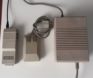 Commodore Amiga A500 de origen. Funcionando
