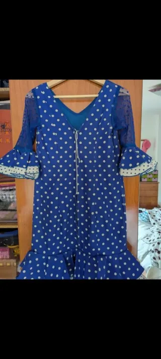 Traje Flamenca de niña marca Aires de Feria.