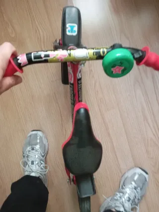 Bicicleta Infantil Toimsa Roja niños de 2 a 5 años