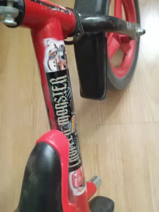 Bicicleta Infantil Toimsa Roja niños de 2 a 5 años