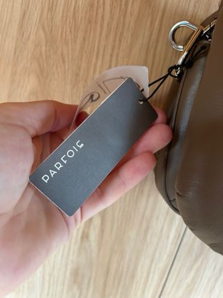 Bolso Parfois marrón acolchado