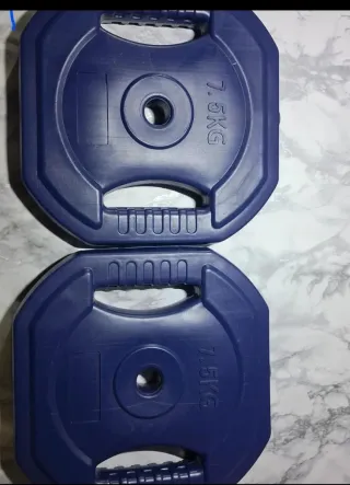 Discos de pesas 7.5 kg (2 unidades)