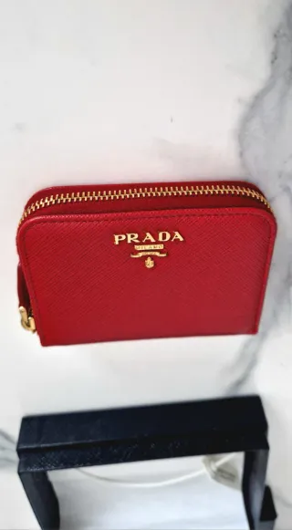 Portamonete Prada Rosso Nuovo