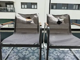 2 Sillas Terraza/Jardín Nuevas