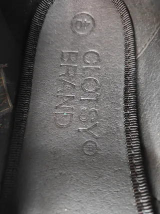 Bailarinas Clotsy Talla 40 Barefoot Negras