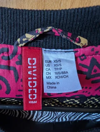 Chaqueta Bomber H&M Multicolor