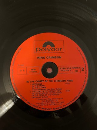 Vinilo King Crimson