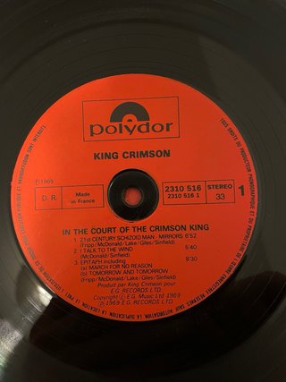 Vinilo King Crimson