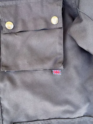 Chaqueta Belstaff Clásica Negra