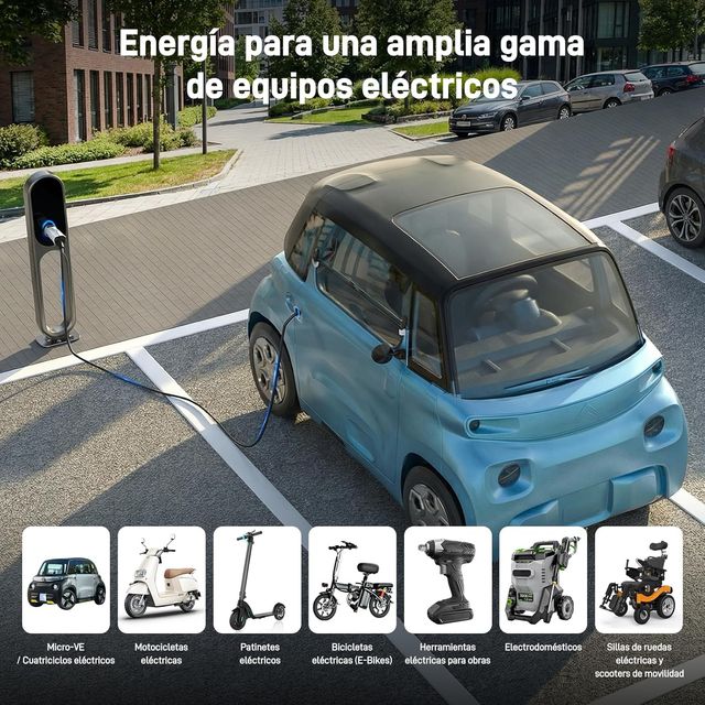 Adaptador Tipo 2 a Schuko 16A EV