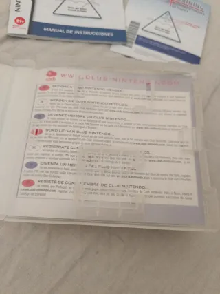 Caja de juego Nintendo DS English Training