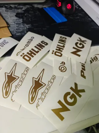 Pegatinas sponsors