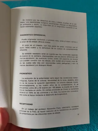 Libro apicultura Varroasis