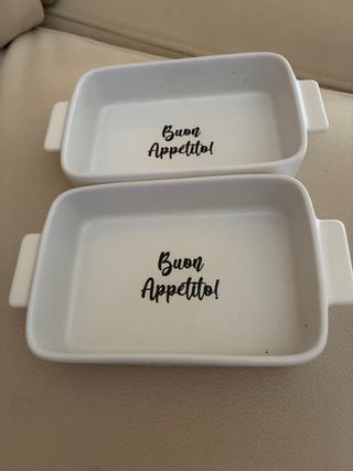 Bandejas de horno de cerámica (2 unidades)