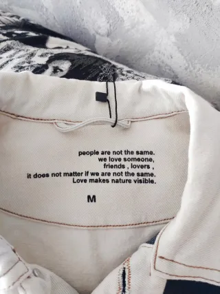 Cazadora tejana Desigual Patchwork Talla M