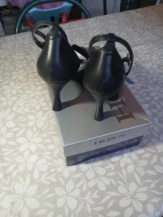 Scarpe da ballo horus n.37 donna pelle nera