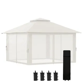 Carpa Plegable Ajustable Beige