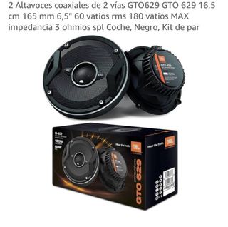 Altavoces JBL GTO 629 180W
