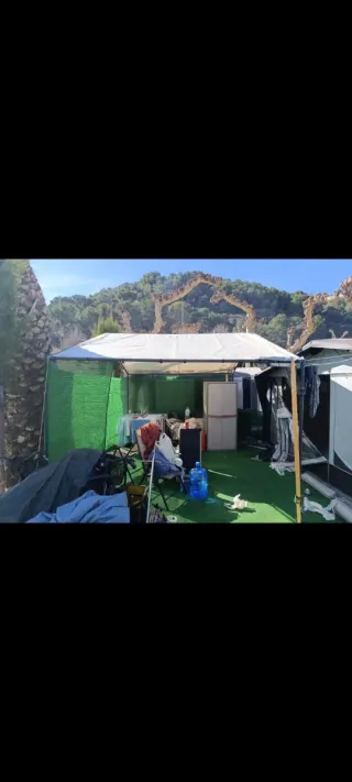 Carpa Fuerte Regulable Altura