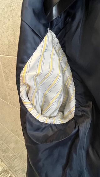 Giacca uomo Bagutta velluto blu scuro M