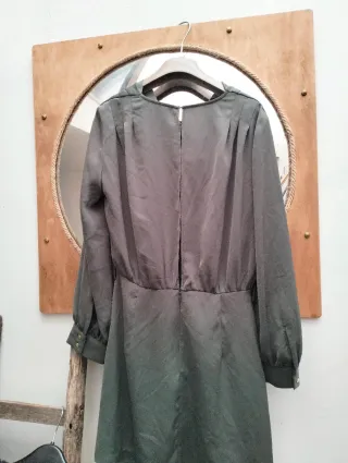 Vestito Zara verde oliva