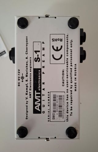 ギター AMT S1 SOLDANO AMT S1 — JFET guitar preamp (1 channel) Soldano (w/o power supply