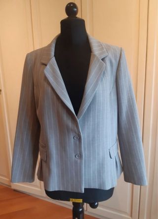 Tailleur Max & Co grigio gessato