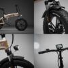 Fat Bike Eléctrica Plegable X7 iCross Titanium