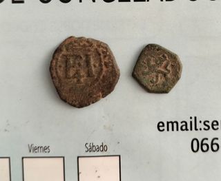 Monedas antiguas 1600-1700