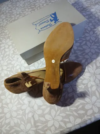 Scarpe da ballo Futura Danze n.41 tacco rocchetto
