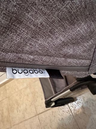 Carro de bebé gris bugaboo fox